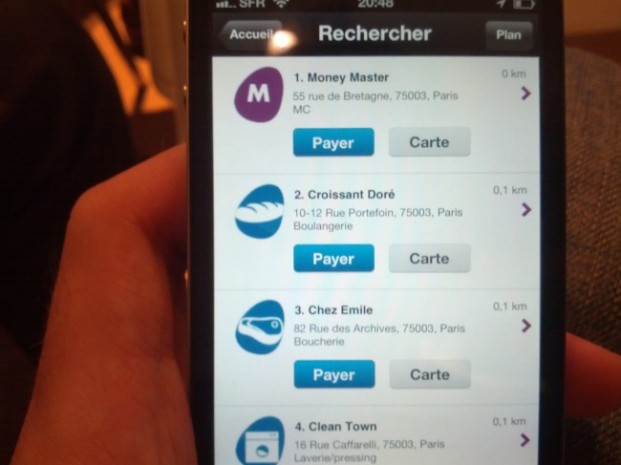 Payer avec S-money sur son portable