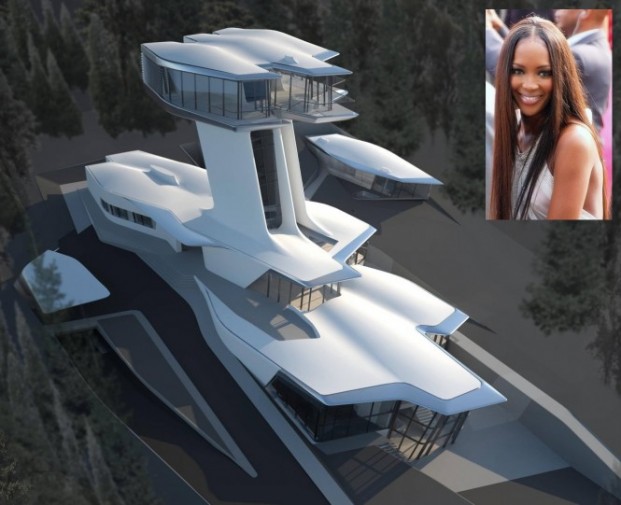 Une maison époustouflante pour Naomi Campbell