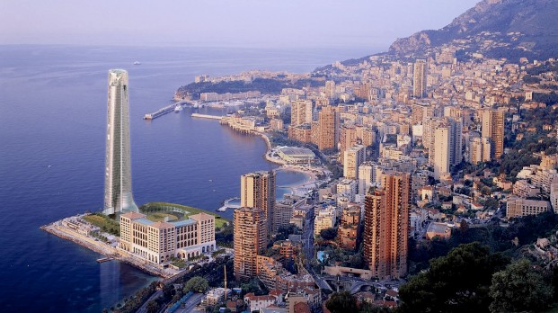 Monaco-tower-day-foreground