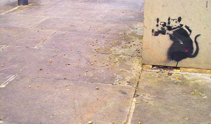 oeuvre banksy derobee - Metropolitaine