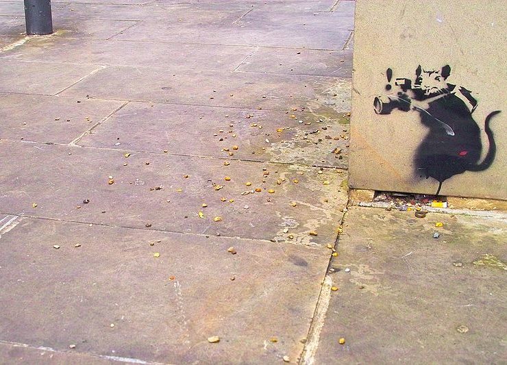 oeuvre banksy derobee - Metropolitaine