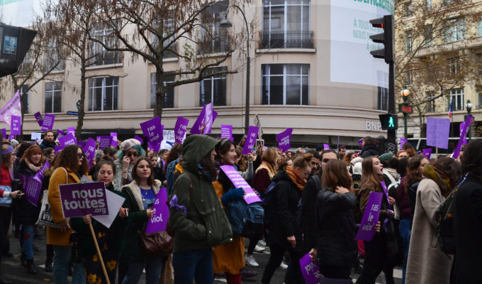 marche feministe historique - Metropolitaine