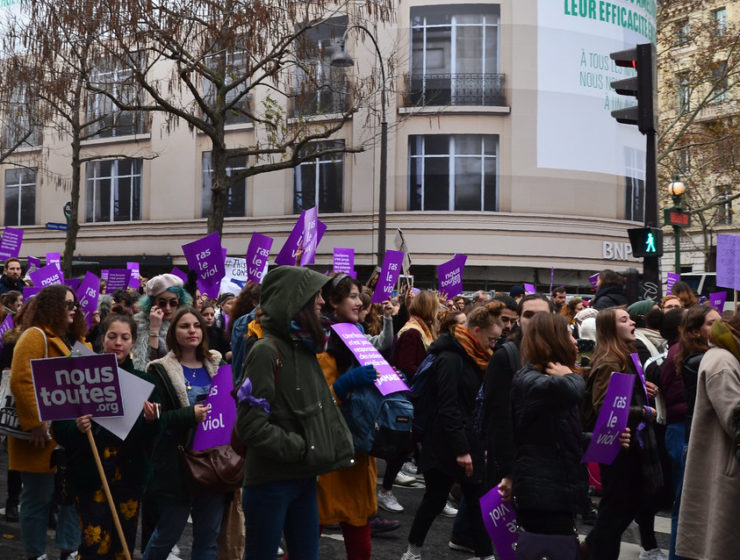 marche feministe historique - Metropolitaine